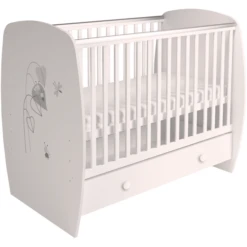 Polini Kids Cuna French 710 Amis Blanco -Productos Para Bebes polini kids cuna french 710 amis blanco a273770 1