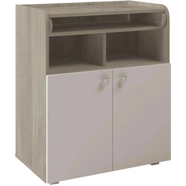 Polini Kids Mueble Cambiador Simple 1270 Olmo Blanco 3 Polini Kids Mueble Cambiador Simple 1270 Olmo Blanco - Imagen 3