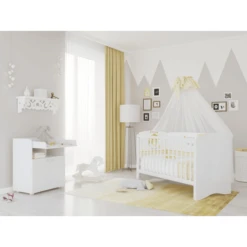Polini Set Economico Simple Niños Blanco 2 Piezas