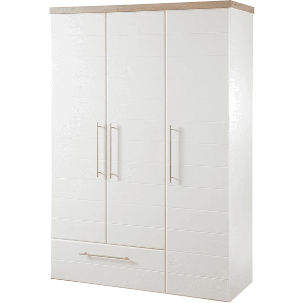 Roba Armario Nele 3 Puertas Blanco 1 Roba Armario Nele 3 Puertas Blanco