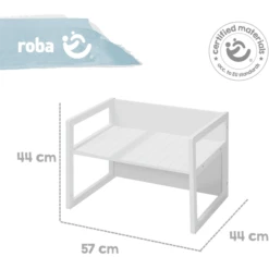 Roba Banco/Mesa 2 En 1, Blanco -Productos Para Bebes roba banco mesa 2 en 1 blanco a285804 4
