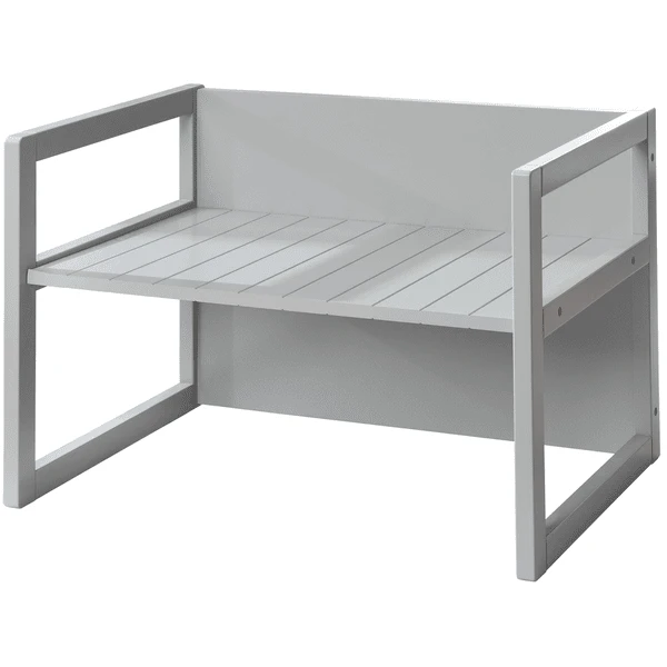 Roba Banco/mesa 2 En 1 Gris 1 Roba Banco/mesa 2 En 1 Gris