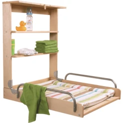 Roba Cambiador De Pared Niño De La Selva, Natural 79,5 X 63 X 76,5/19 Cm -Productos Para Bebes roba cambiador de pared nino de la selva natural 79 5 x 63 x 76 5 19 cm a064118 2