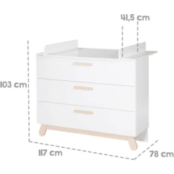 Roba Cambiador Mueble Clara Ancho -Productos Para Bebes roba cambiador mueble clara ancho a363706 4