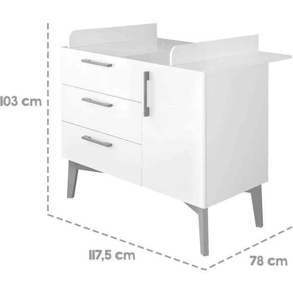 Roba Cambiador Mueble Mika 3 Roba Cambiador Mueble Mika - Imagen 3