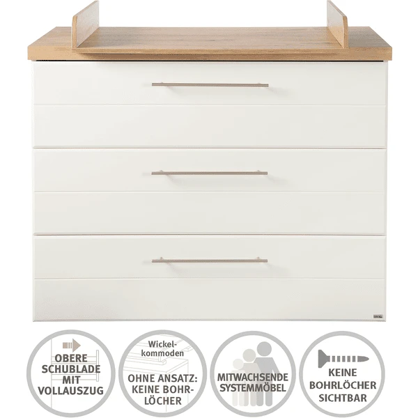 Roba Cambiador Nele Blanco 5 Roba Cambiador Nele Blanco - Imagen 5