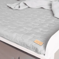 Roba Cambiador Suave Style Estrellas Gris Plata 85x75 -Productos Para Bebes roba cambiador suave style estrellas gris plata 85x75 a315640 2