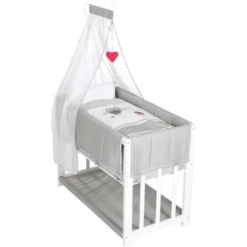 Roba Conjunto Cuna Colecho Adam & Búho 4 En 1 Blanco -Productos Para Bebes roba conjunto cuna colecho adam buho 4 en 1 blanco a299769 2