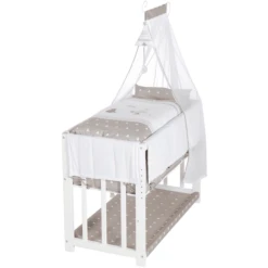 Roba Cuna Mecedora Indibär 4 En 1 Blanca -Productos Para Bebes roba cuna mecedora indibaer 4 en 1 blanca a303895 1