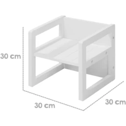 Roba Escritorio Infantil Y Silla 3en1 Blanco -Productos Para Bebes roba escritorio infantil y silla 3en1 blanco a382316 4