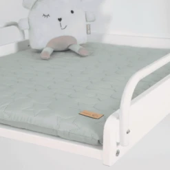 Roba Estantería Cambiante De Pared Con Cambiador Incluido Style Frosty Green Stars -Productos Para Bebes roba estanteria cambiante de pared con cambiador incluido style frosty green stars a315540 4