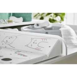Rotho Babydesign Rotho Baby Design Cambiador De Cuña Happy Faces Blanco 50 X 70 Cm -Productos Para Bebes rotho baby design cambiador de cuna happy faces blanco 50 x 70 cm a290421 4