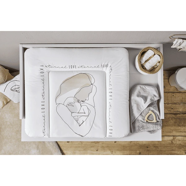 Rotho Babydesign Rotho Cambiador Ancho Motiv Line-Art Eternal Love 85 X 72 X 5 Cm 2 Rotho Babydesign Rotho Cambiador Ancho Motiv Line-Art Eternal Love 85 X 72 X 5 Cm - Imagen 2