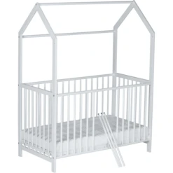 Schardt Cuna Casa Micky Lacado Blanco 60x120cm -Productos Para Bebes schardt cuna casa micky lacado blanco 60x120cm a389460 2