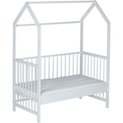 Schardt Cuna Casa Micky Lacado Blanco 60x120cm -Productos Para Bebes schardt cuna casa micky lacado blanco 60x120cm a389460 3