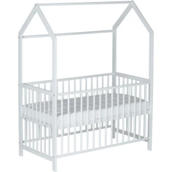 Schardt Cuna Casa Micky Lacado Blanco 60x120cm -Productos Para Bebes schardt cuna casa micky lacado blanco 60x120cm a389460 4