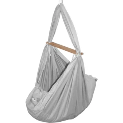 SCHMUSEWOLKE Cuna Colgante Bio Con Colchón De Lana De Oveja Gris -Productos Para Bebes schmusewolke cuna colgante bio con colchon de lana de oveja gris a371386 4