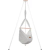 SCHMUSEWOLKE Cuna Colgante Dreamcatcher Warmgrey Con Tipi Blanco