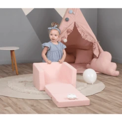 Singlesofa Sofá Infantil Dance Of Stars Pink -Productos Para Bebes singlesofa sofa infantil dance of stars pink a363727 2