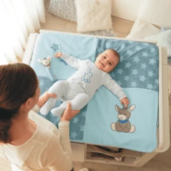 Sterntaler Cubierta De La Almohadilla Cambiador Emmi Azul Claro 85 X 72 Cm -Productos Para Bebes sterntaler cubierta de la almohadilla cambiador emmi azul claro 85 x 72 cm a290975 3