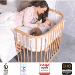 TOBI Babybay Maxi Cuna Colecho Haya Maciza Natural Barnizada 6 TOBI Babybay Maxi Cuna Colecho Haya Maciza Natural Barnizada -Productos Para Bebes tobi babybay maxi cuna colecho haya maciza natural barnizada a021561 1