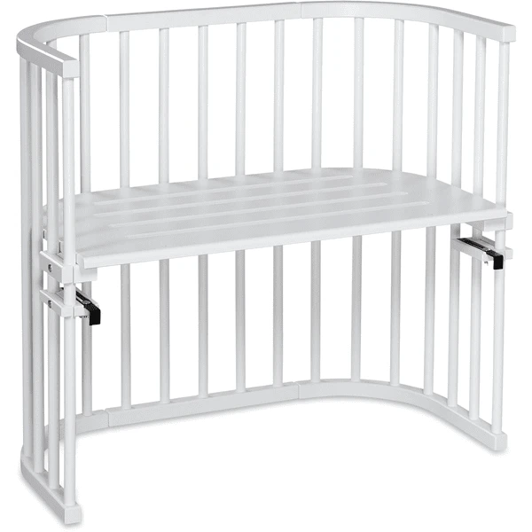 TOBI Babybay Original Cuna Colecho Con Aireación Extra Haya Maciza Blanca Barnizada 1 TOBI Babybay Original Cuna Colecho Con Aireación Extra Haya Maciza Blanca Barnizada
