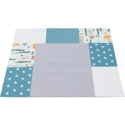 Ullenboom Patchwork Cambiador Cubierta De Animales Forestales Petrol 75x85 Cm -Productos Para Bebes ullenboom patchwork cambiador cubierta de animales forestales petrol 75x85 cm a279618 4