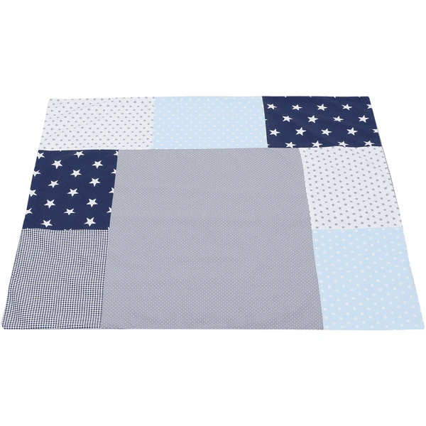 Ullenboom Patchwork Funda Para Cambiador Azul Claro Gris Claro 75x85 Cm 5 Ullenboom Patchwork Funda Para Cambiador Azul Claro Gris Claro 75x85 Cm - Imagen 5